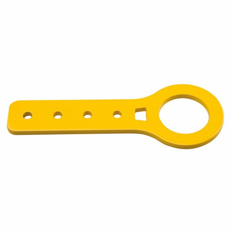 Aluminium Flat Tow Hook - 6mm Tjocklek