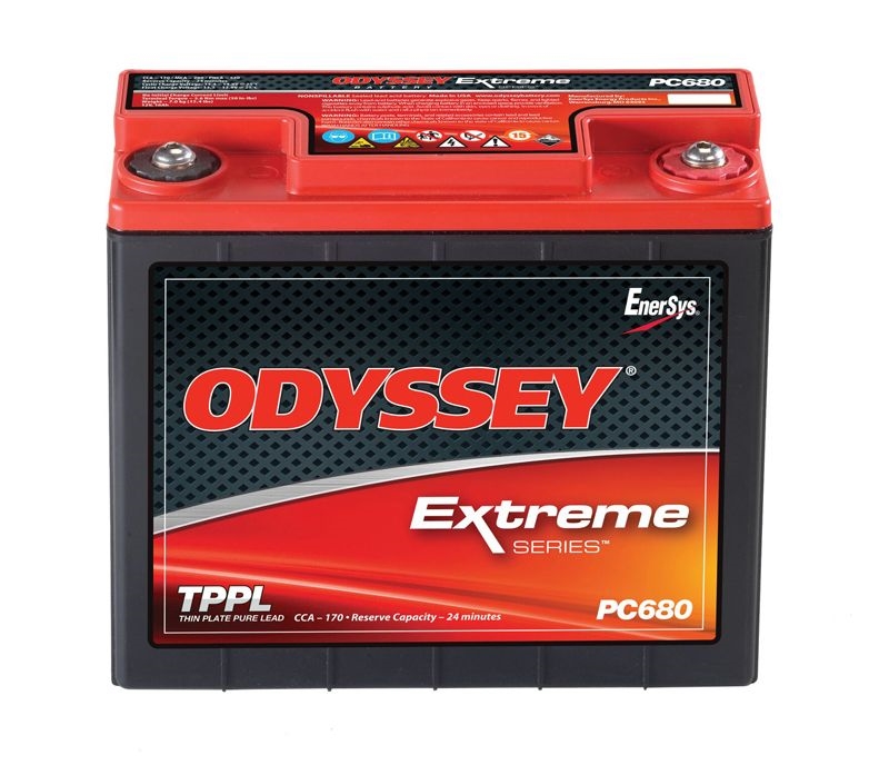 Odyssey PC680 vikt 7,1 kg, BATTERI läckafritt AGM TPPL