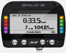 SOLO 2 GPS lap timer AIM